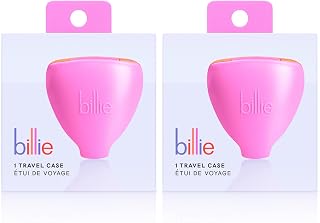 Billie 5-Blade Women’s Razor Travel Case - Malibu (Pack of 2)