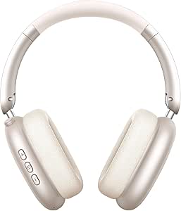 Wentronic Y01 Noise-Cancelling-Kopfhörer, Kabellose Over-Ear-Kopfhörer, Bluetooth 5.3, Hi-Res Sound, 48h Wiedergabe, faltbar, mit Mikrofon für iOS/Android/PC – Sternenlicht