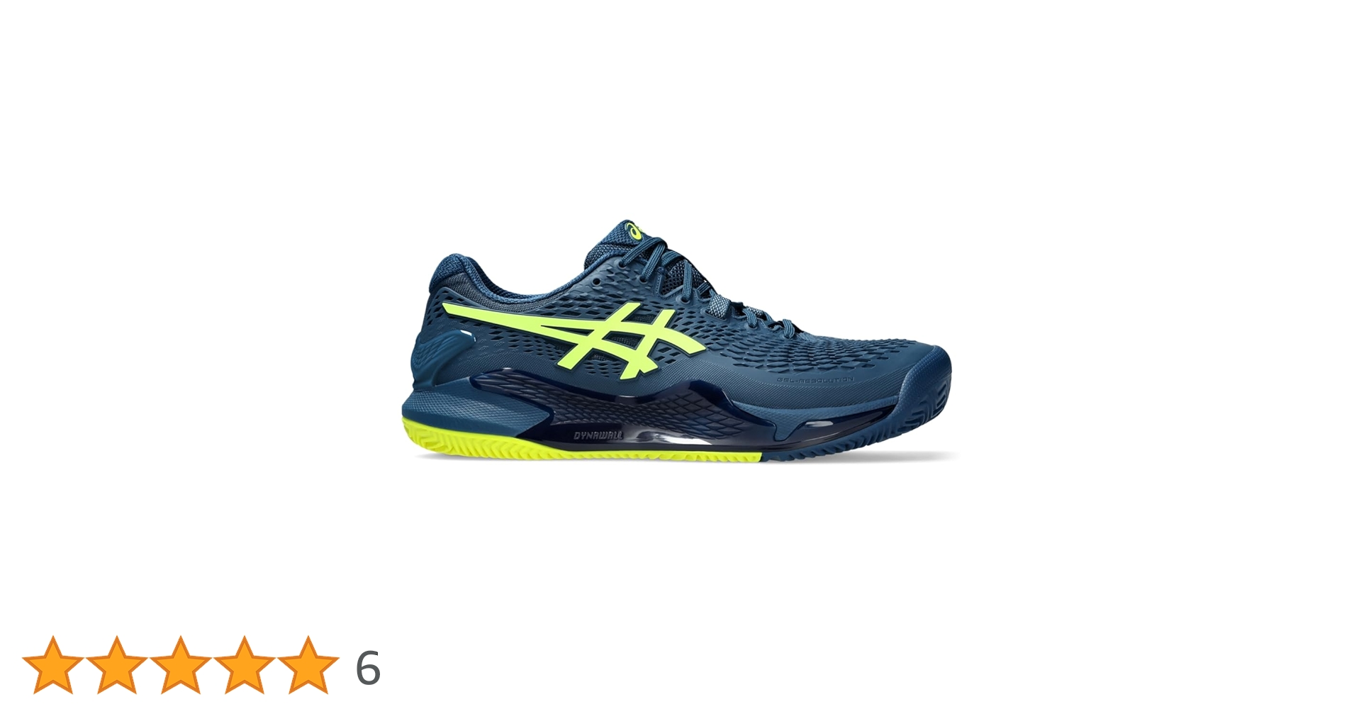 ASICS Men's Gel-Resolution 9 Tennis Shoes, 7, Antique RED