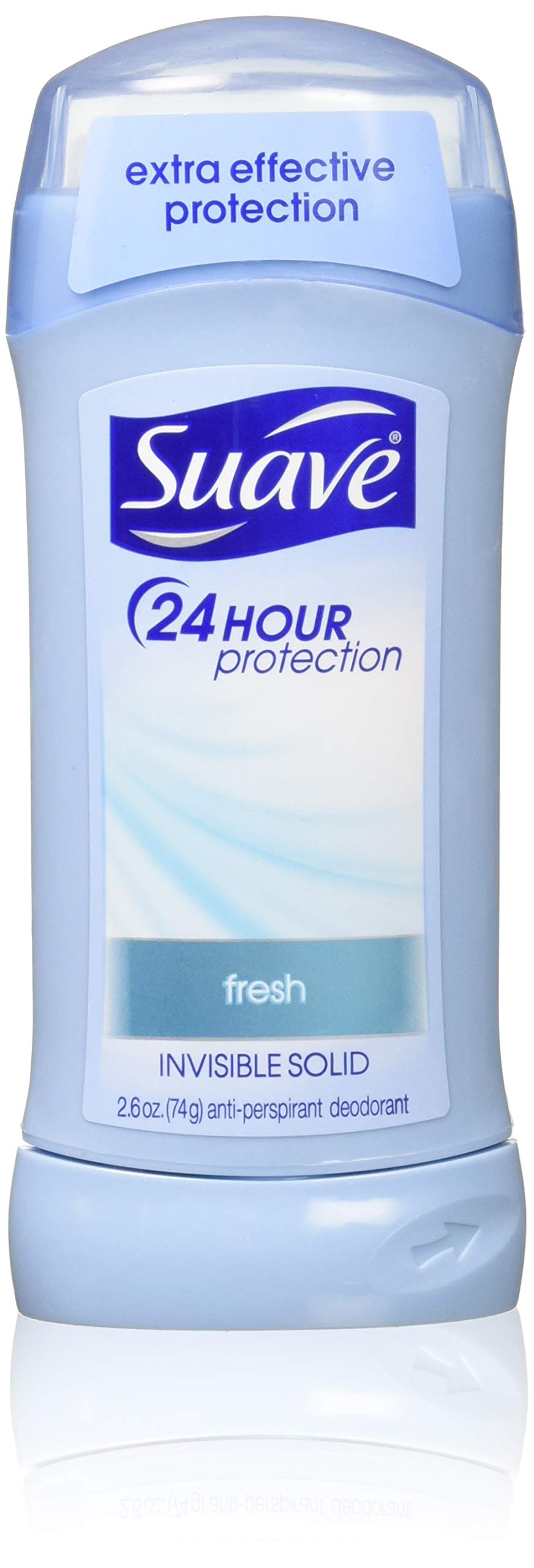 SuaveDeodorant 2.6 oz. 24Hr Fresh Invisible Solid (Pack of 3)