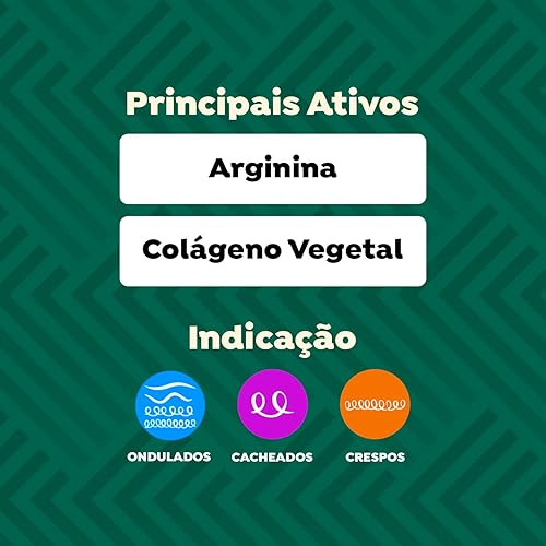 Miniatura 3 de Salon Line - Linha SOS Cachos (Arginina) - Creme Para Pentear Reconstrucao Profunda 2.2lbs - Colección (SOS Curls (Argininina) - Red de crema de