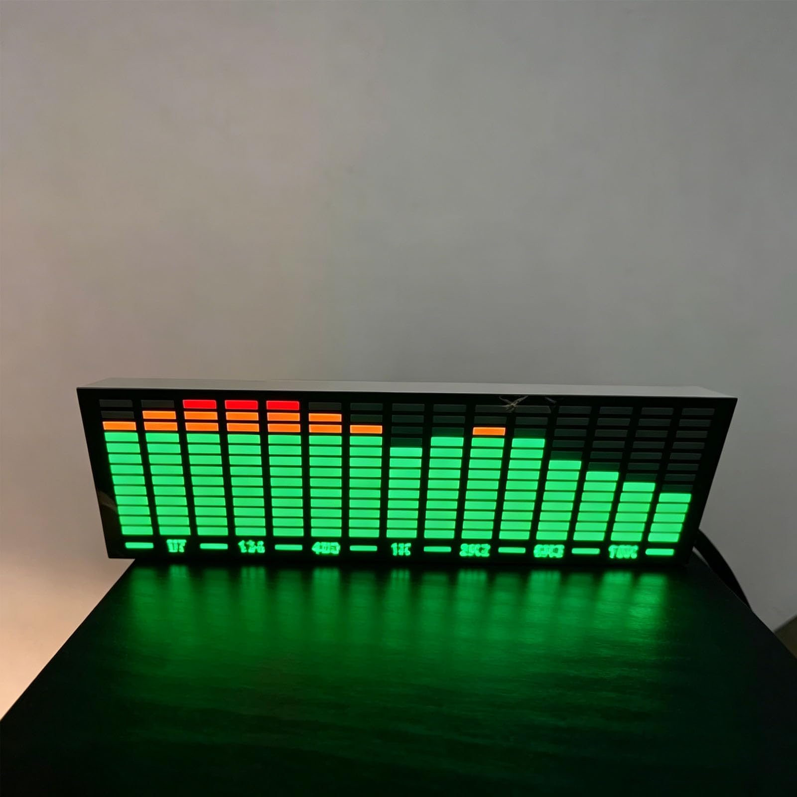 Luces LED para recolección de espectro de música, luz de control de voz, iluminación interior, análisis de ritmo, sala de juegos, decoración LED