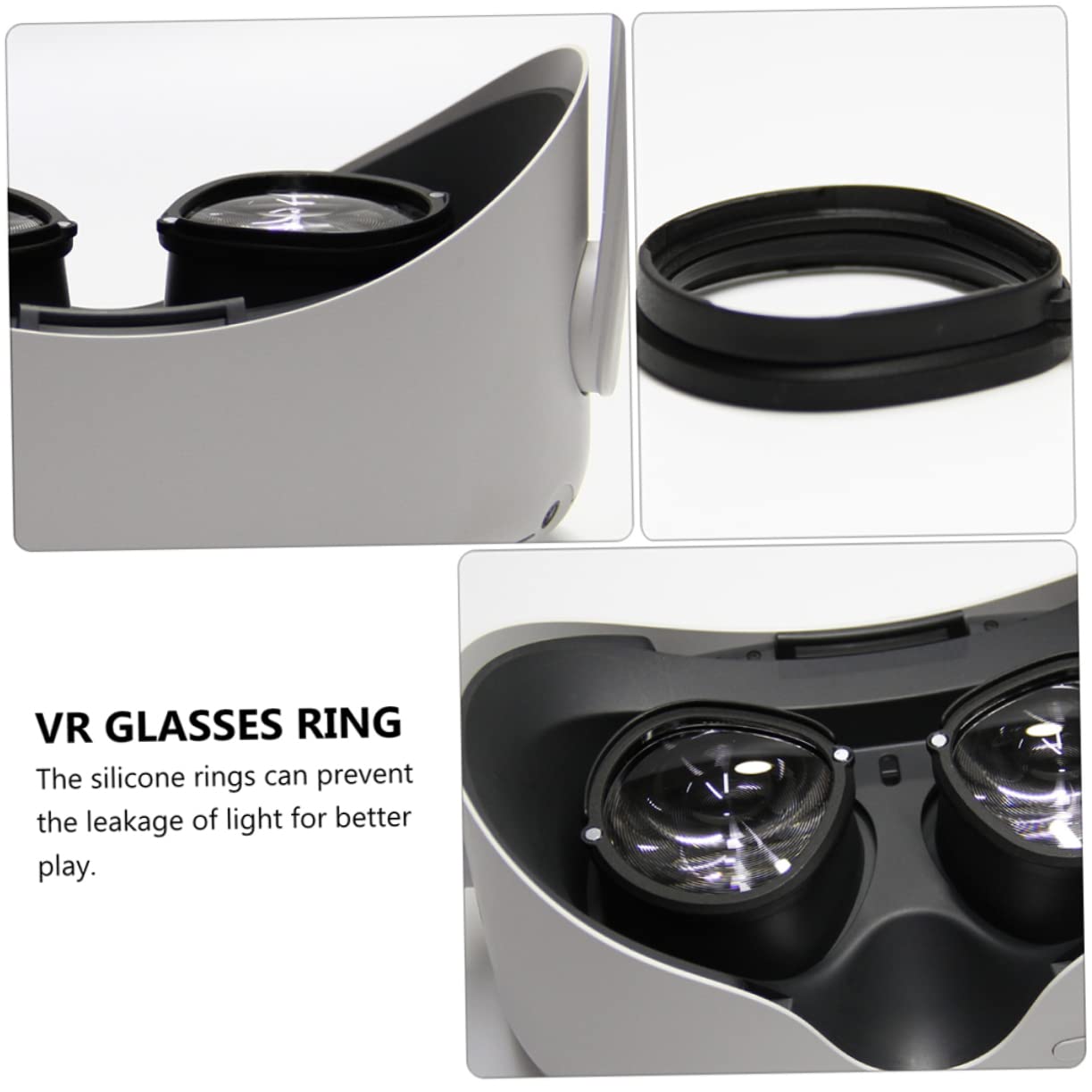 jojofuny 6pezzi Anti- Per Vr Compatibili Rift Accessorio Protettivo Per Facile Installare e Rimuovere