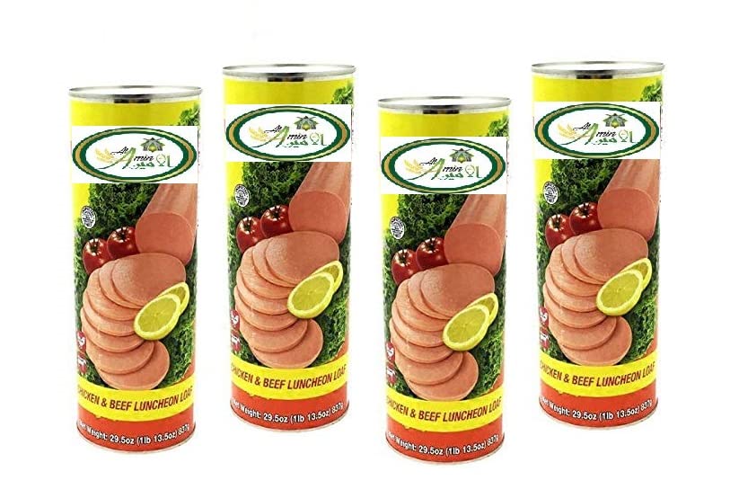 Al Amin Foods Chicken & Beef Luncheon Loaf