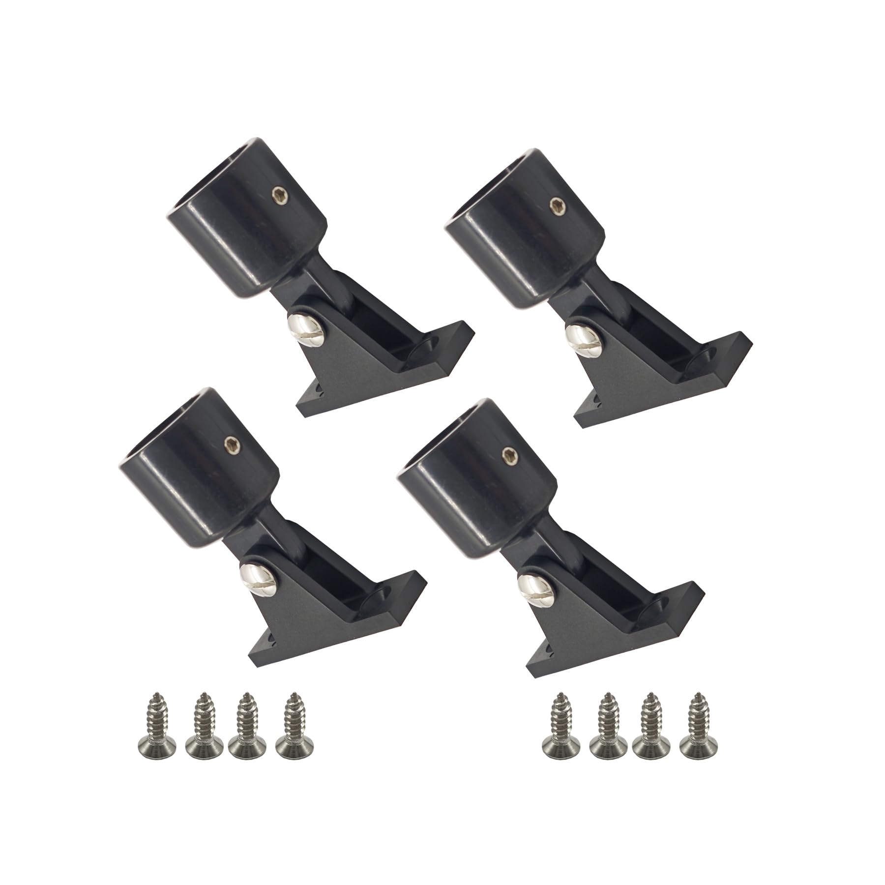 Photo 1 of Douzime 1" Bimini Top Cap Fitting & Deck Hinge Mount Set