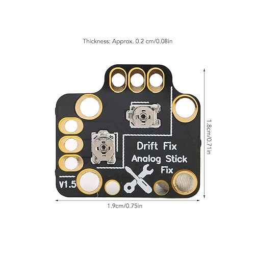 Miniatura 6 de 10pcs Controller Analog Stick Drift Fix Mod for for for, Universal 3D Analog Joystick Drift Repair Board, Gamepad Game Handle Joystick Drift Repair