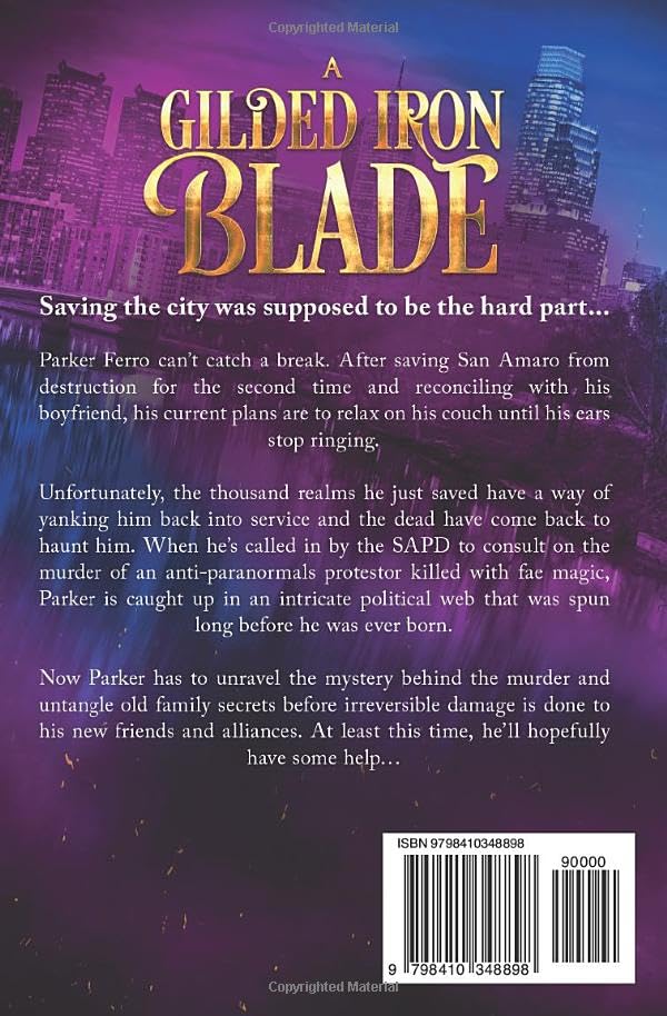 Miniatura 2 de A Gilded Iron Blade (San Amaro Investigations)