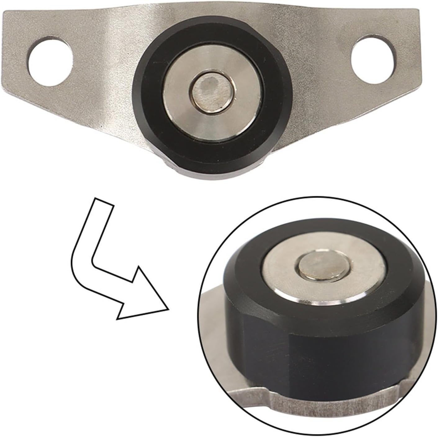 Silscvtt Tailgate Trunnion Hinge Kit Set Replacement for 1967-1972 Truck Fleetside Blazer Jimmy