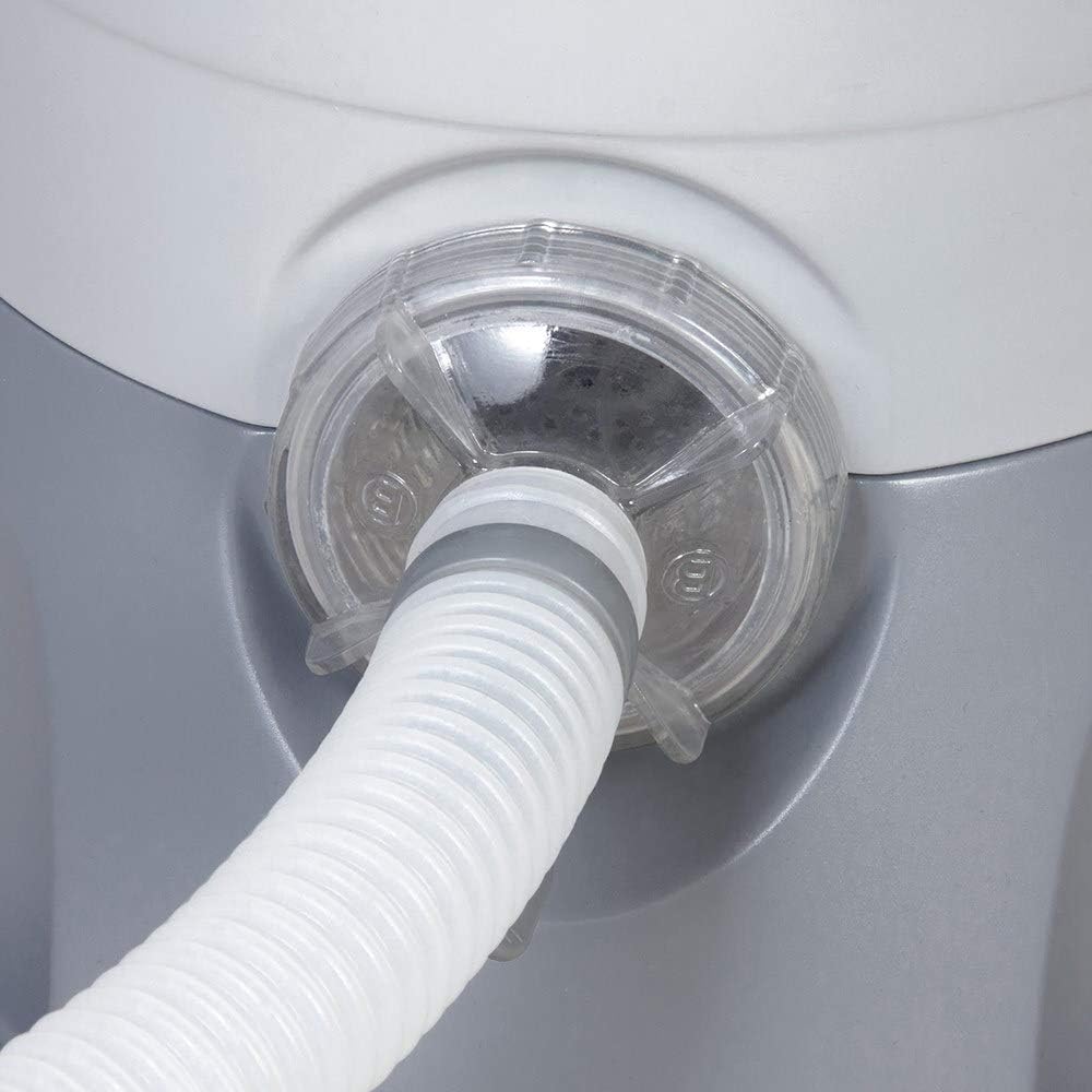 Hose connection close-up