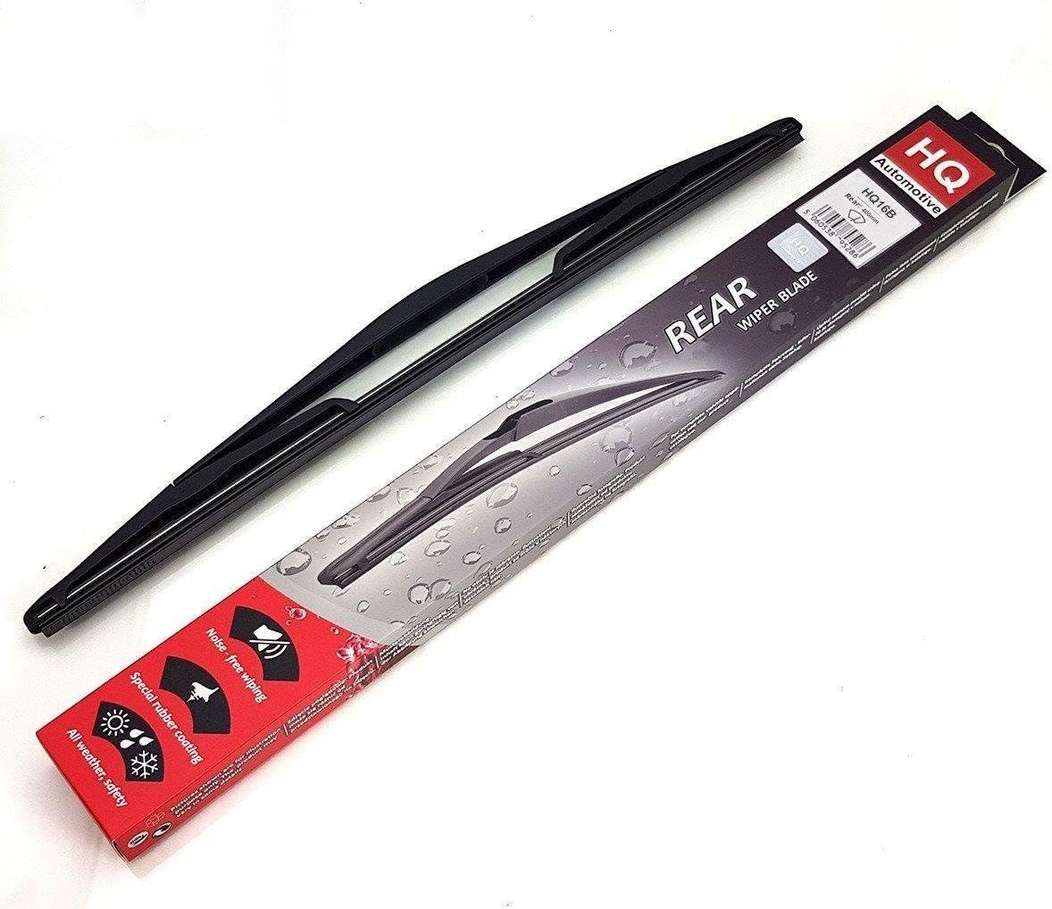 Front & Rear kit of Aero Flat Windscreen Wiper Blades AD81-021|HQ16B
