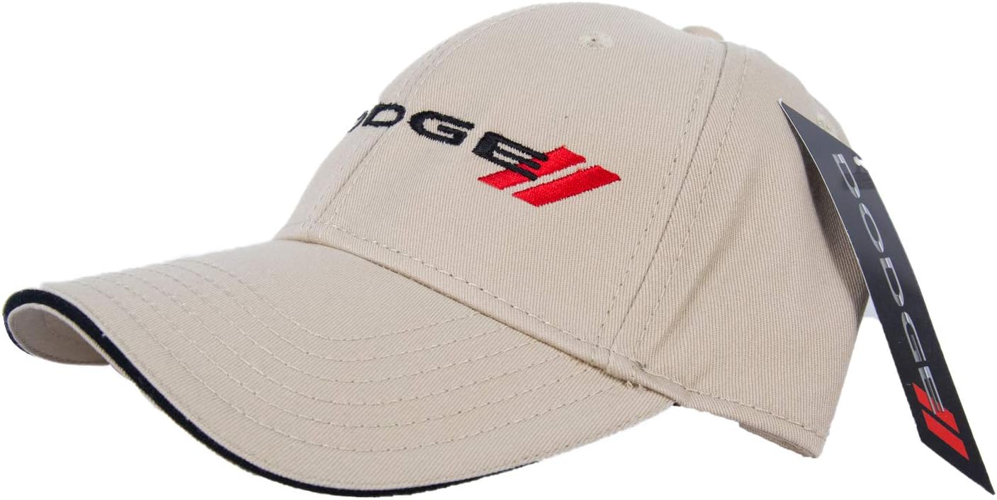Dodge Logo Hat Cap (Bone (Off White))