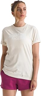 THE NORTH FACE Women's Evolution Short Sleeve Half Dome Tee | Everyday Cotton Shirt With a Logo Graphic