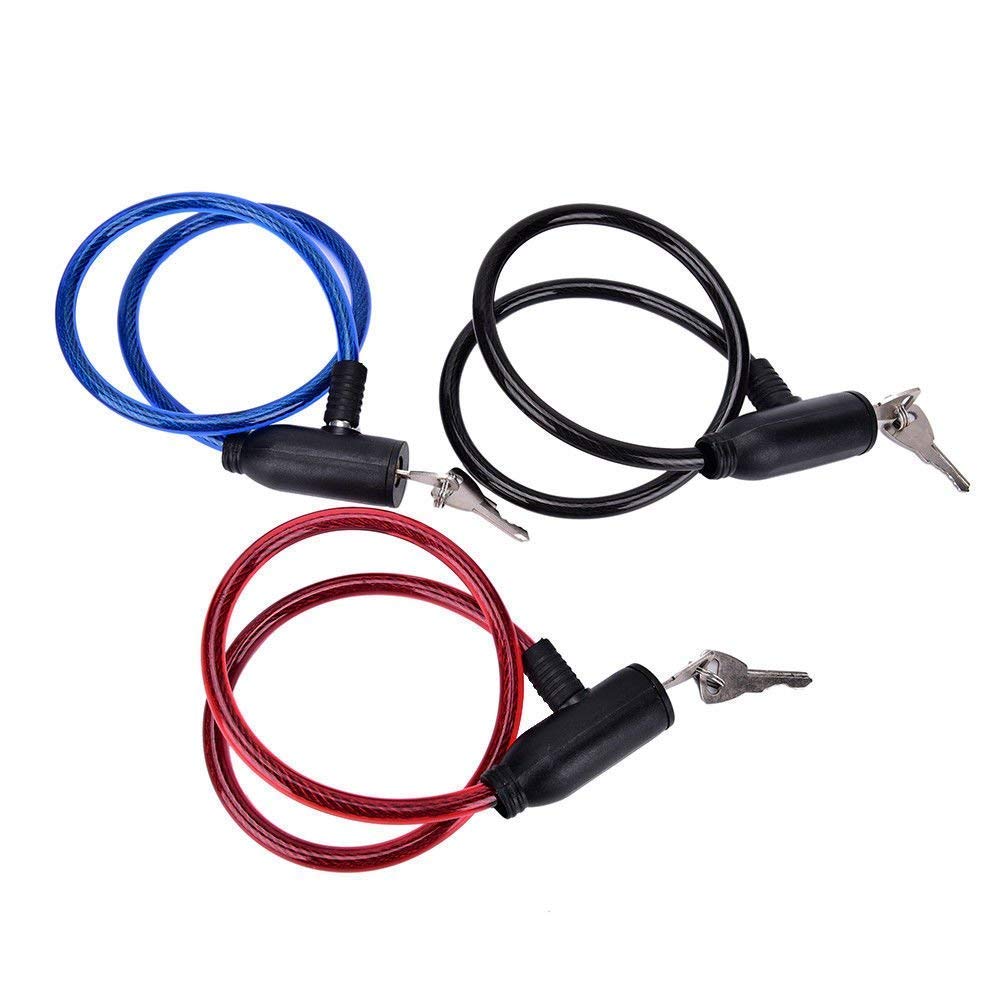 SKA™ Anti-Theft Bike Bicycle Scooter Safety Lock with 2 Keys (Assorted Color, Colour May Vary) (B084V5GM2G) Amazon Price History, Amazon Price Tracker