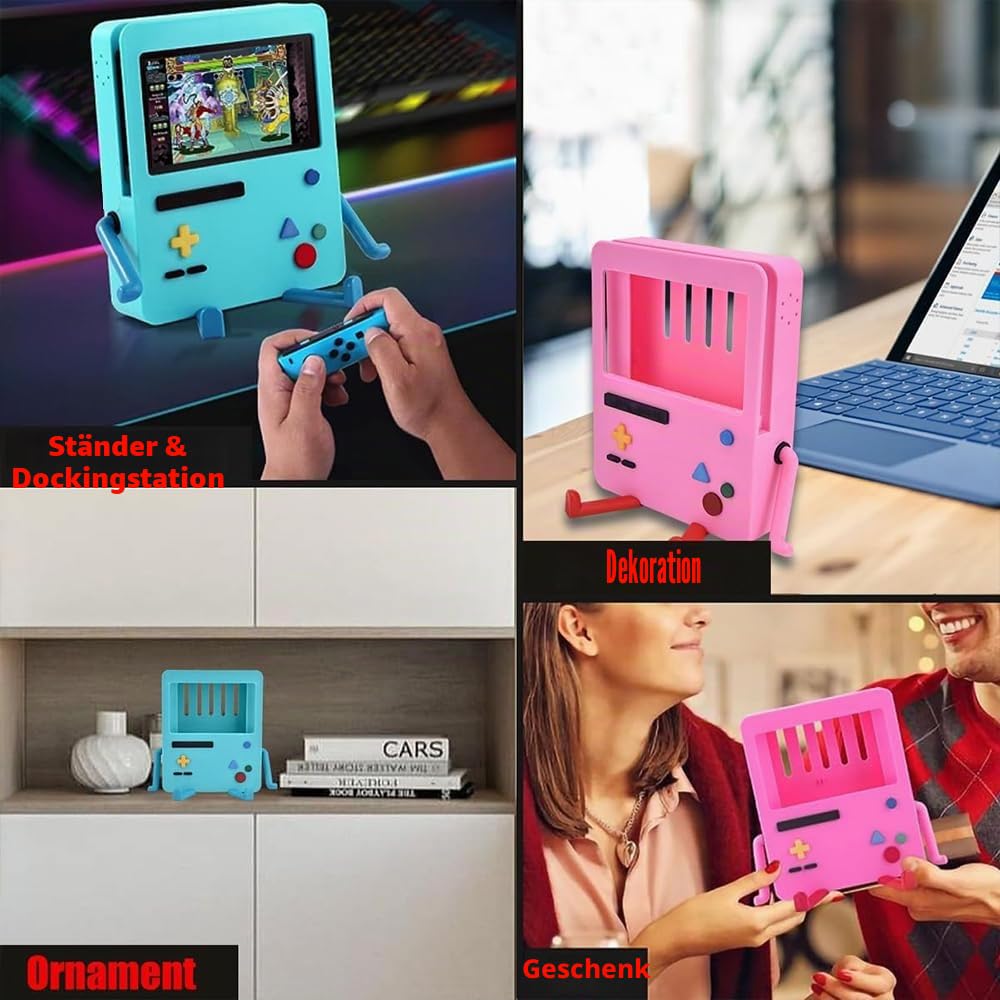 Nintendo Switch Ständer Zubehör Cartoon Niedlich Schutzhülle für Switch Portable Videospielständer Halter