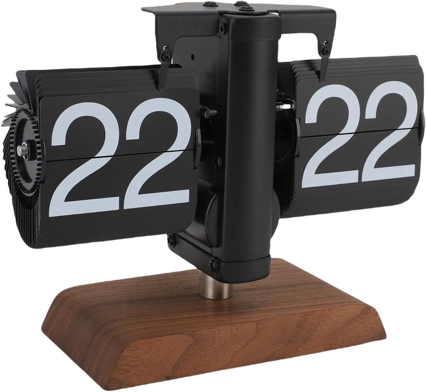 Fafeicy Auto Flip Table Clock Modern Retro Digital Flip Down Clock for ...