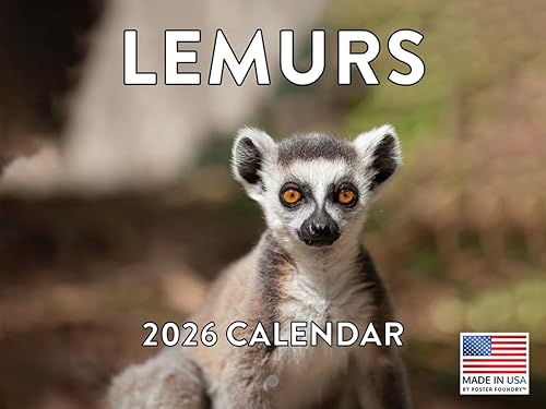 Vista 31 de Calendario alpaca 2026, calendario mensual de pared de 12 meses Hecho en Estados Unidos. Red Pandas