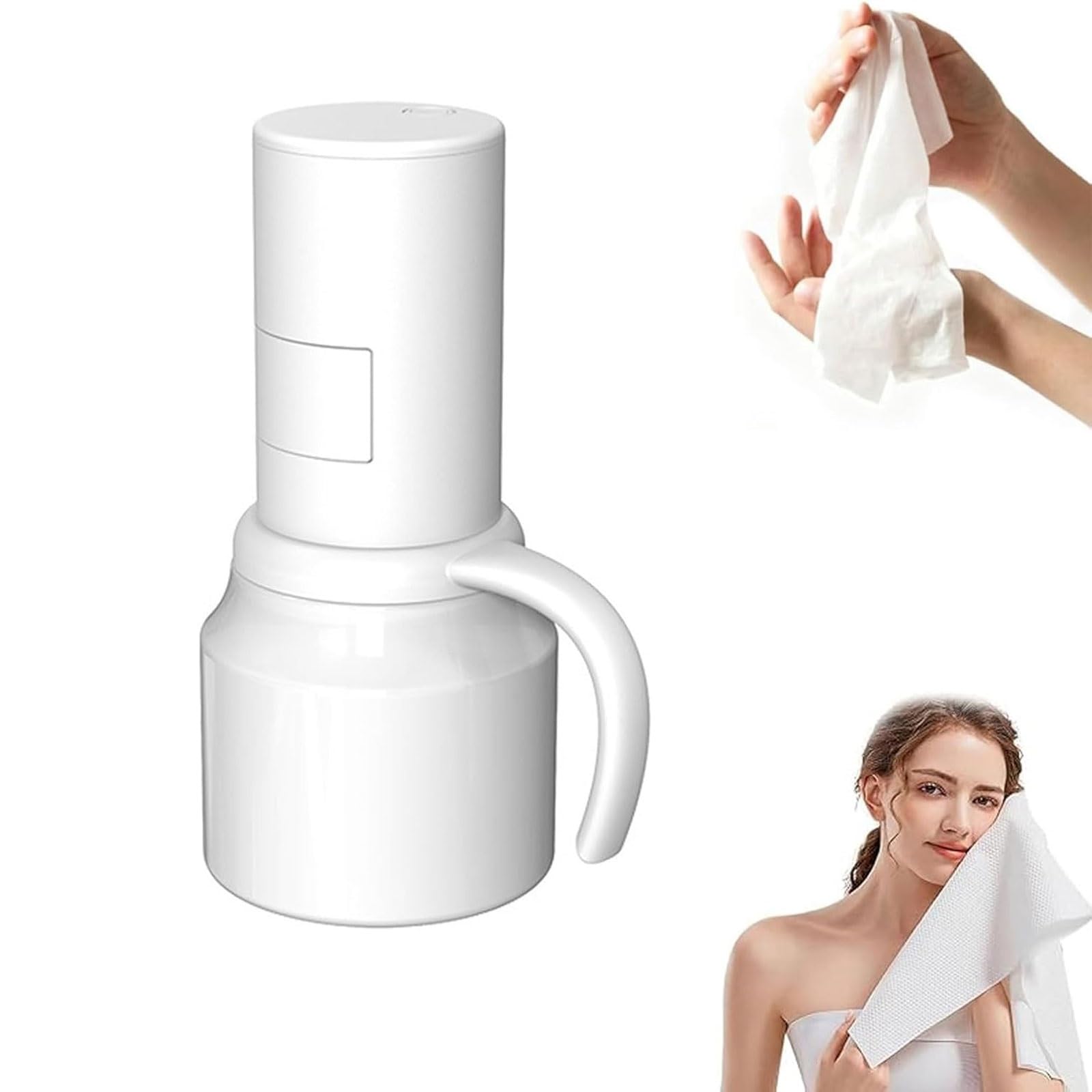 Mini scaldasalviette portatile, 45 W, riscaldamento rapido in 5 secondi, capacità 10 asciugamani, capacità del prodotto 180 ml, per hotel, saloni di bellezza e case