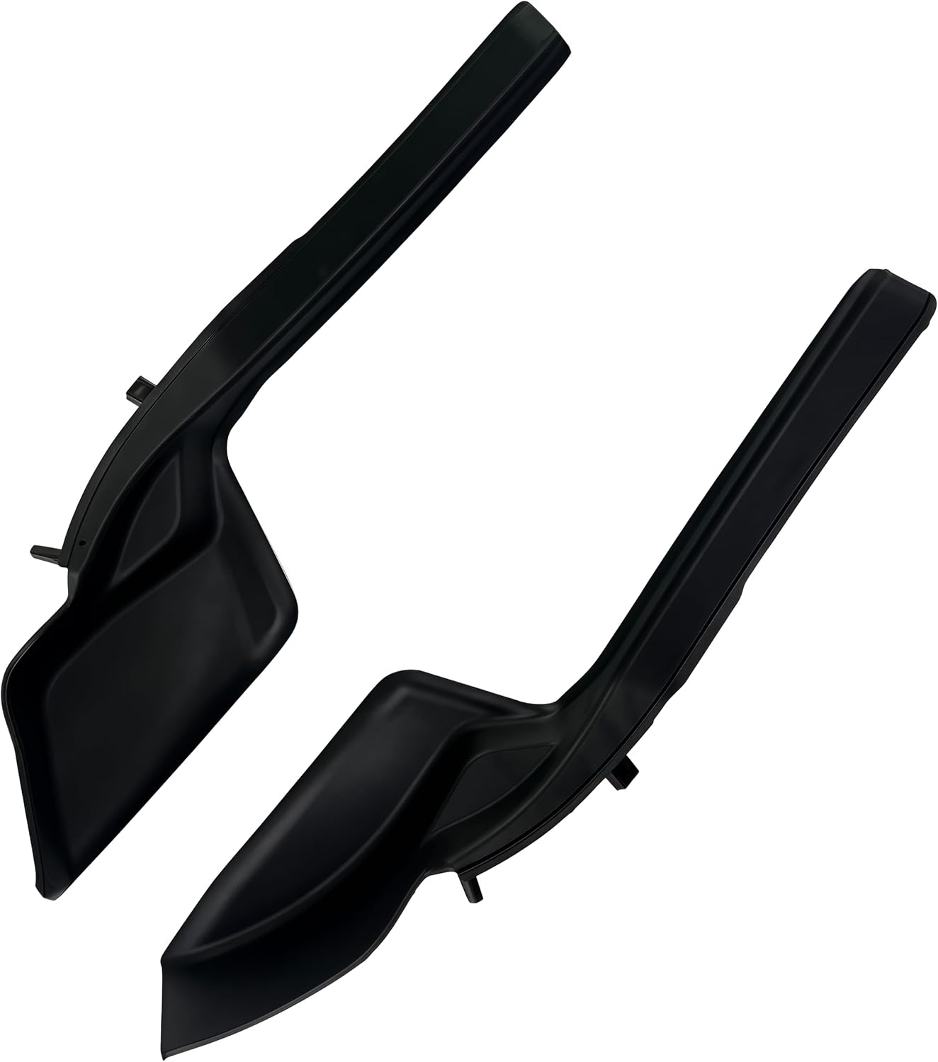 2 PCS Front Windshield Wiper Cowl Cover Compatible with Toyota RAV4 2019–2022, Replacement 53866-0R070 and 53867-0R070 Wiper Cowl Extension Cover Trim for Left (Driver) and Right (Passenger) Side