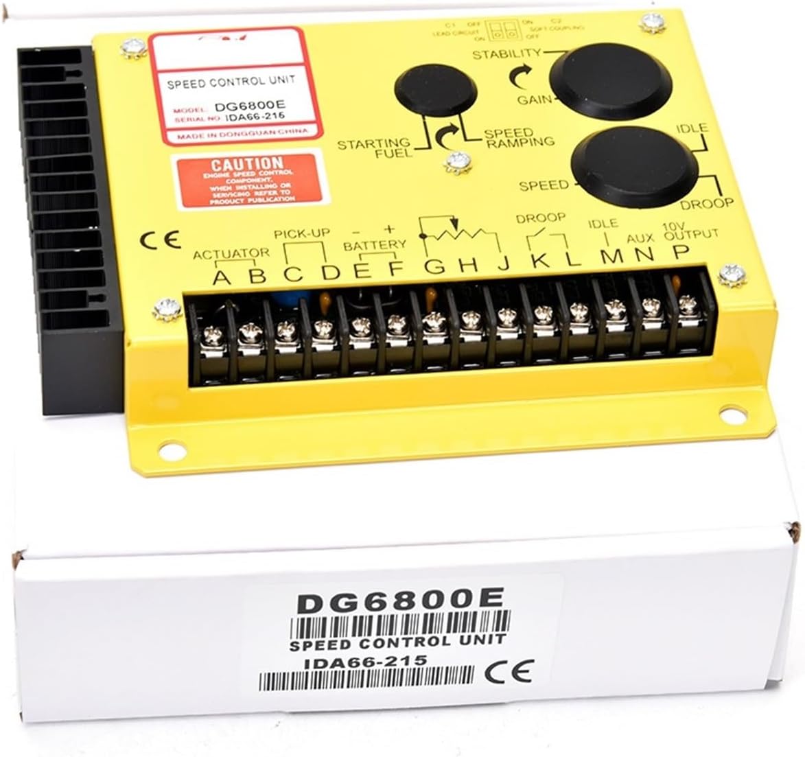 Engine Governor DG6800E Digital Governor Board Electronic Speed Controller Digital Speed Controller Board for High Power Generator