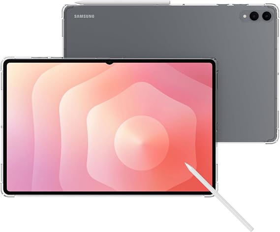 Samsung Galaxy Tab S11 Ultra 14,6 inç 2025 için Şeffaf Kılıf, İnce Hafif Yumuşak TPU Silikon Darbe Emici Koruyucu Kılıf Samsung Galaxy Tab S11 Ultra 14,6 inç 2025 için