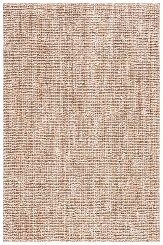 Tapete de área SAFAVIEH 5x8 en yute natural tejido a mano miniatura 3