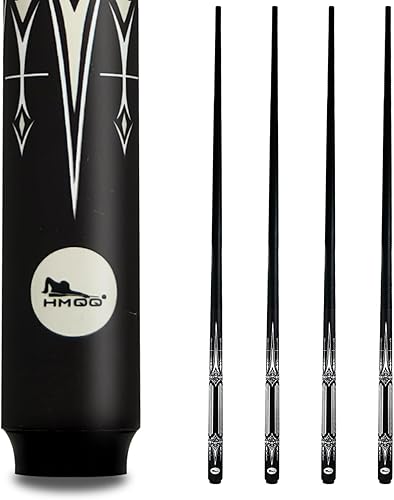 Miniatura 8 de Taco de billar compuesto de fibra de vidrio de 58 pulgadas de una pieza, juego de 4,21 oz (varios colores disponibles) Rojo