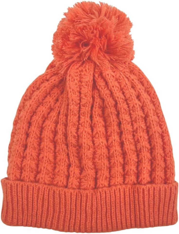 Humble Hilo Knit Hats Beanies for Women Winter Pom Beanie Men or Women Beanies Cable Knit Beanie