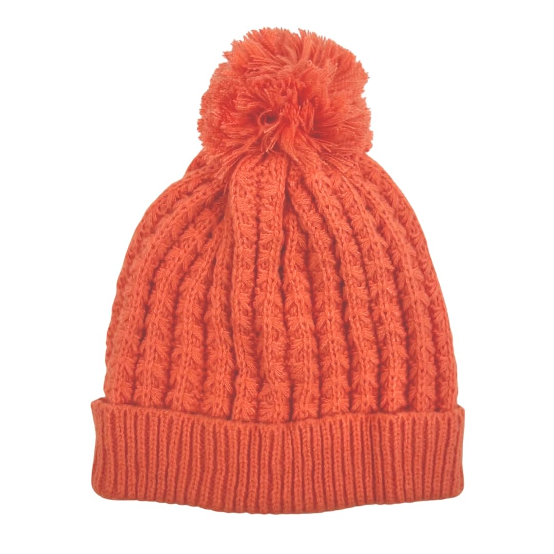 Humble Hilo Gorros de punto para mujer, gorro de invierno con pompón, gorro de punto trenzado para hombre o mujer