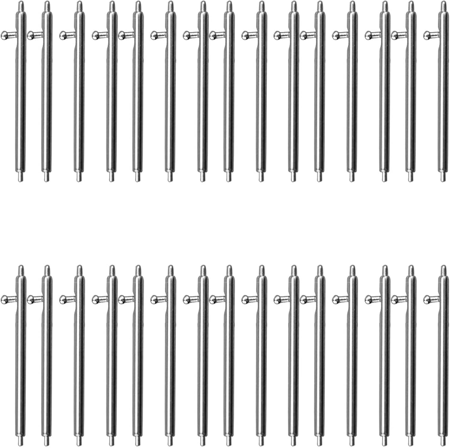 Aladrs 20mm Quick Release Spring Bar Compatible for Samsung Galaxy Watch 5/5 Pro/Galaxy Watch 4/4 Classic/Galaxy Watch (42mm)/ Galaxy Watch Active 2 (40mm 44mm)/ Galaxy Watch 3 41mm Watch Pins