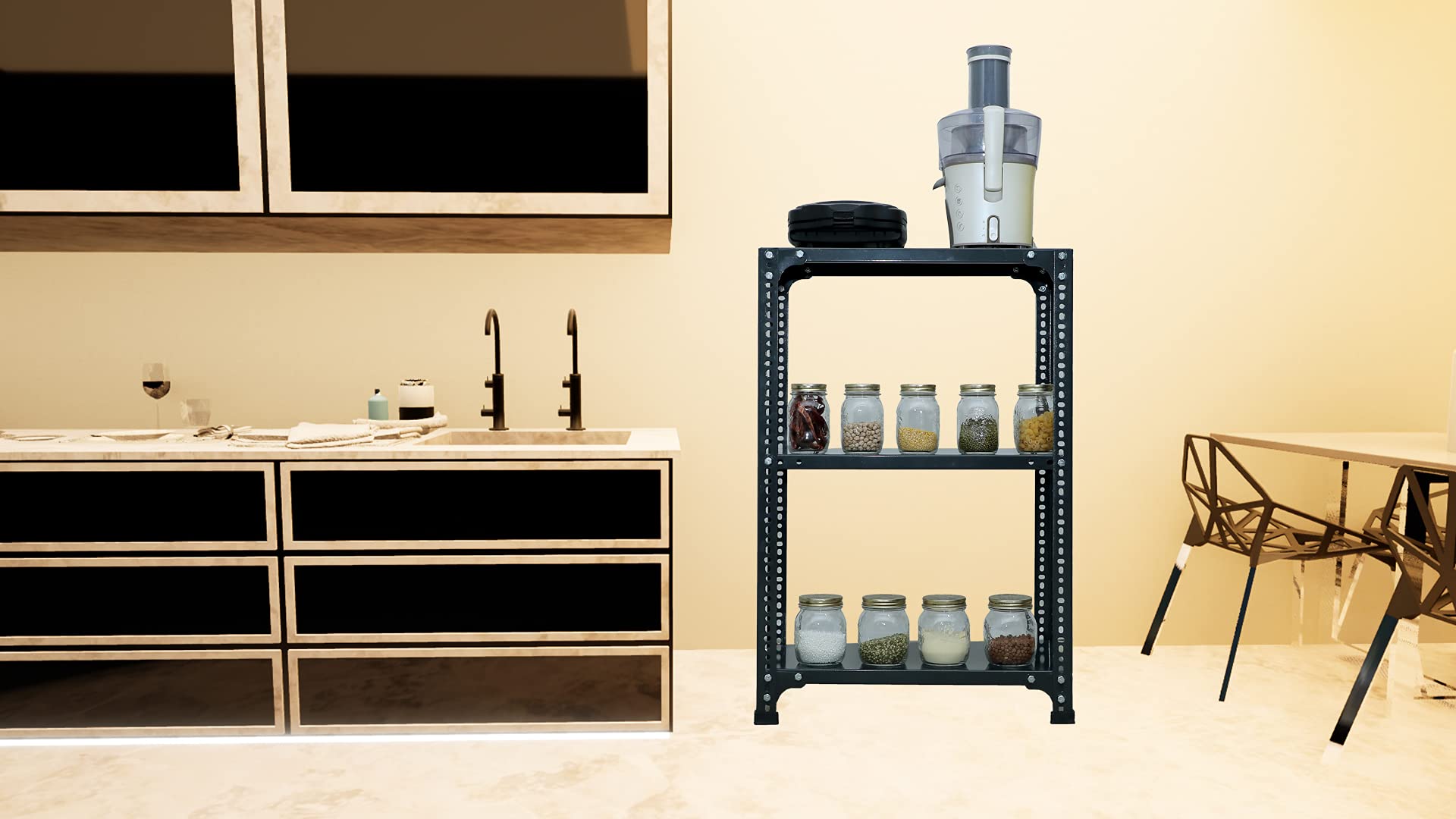 SMR Prime CRC Angle Rack - 3 Shelf Storage -3