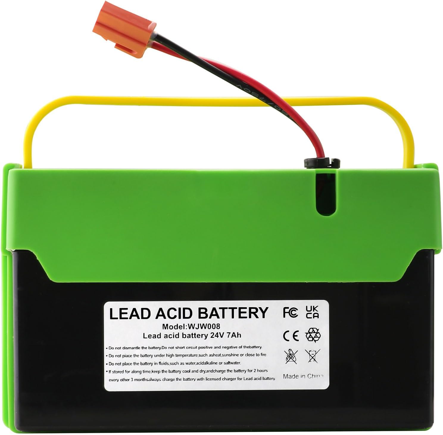24V Battery for Ride On Toys, 24 Volt 7Ah Rechargeable Battery for Power Wheels, Kids Cars, UTV, and Dump Trucks - 12fm7 24v7ah/20hr Lead-Acid for Best Car Ride on Cars Thunder UTV