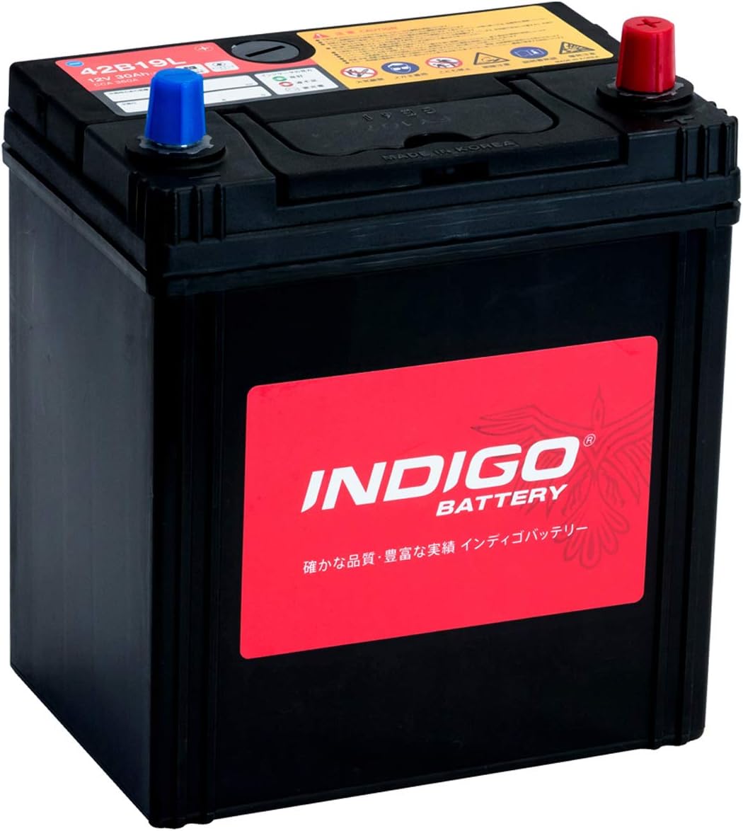 Amazon インディゴ バッテリー 42b19l ミラジーノ Gh L700s H11 11 H12 10 カーバッテリー 車 バイク Amazon インディゴ バッテリー 42b19l ミラジーノ Gh L700s H11 11 H12 10 カーバッテリー 車 バイク