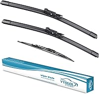 Vista 32 de VTOGOI Escobillas limpiaparabrisas con escobillas limpiaparabrisas traseras, juego para Land Rover Range Rover 2017-2023, escobillas