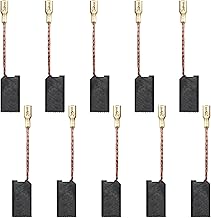 10PCS Replacement Carbon Brushes for Power Tools for S1M-FF03-100A/6-100 A86C Makita-Replaces-15*8*5mm,High Quality Carbon Brushes for Reliable Performance and Long Lasting