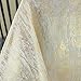 Benson Mills Metals Metallic Foil Printed Fabric Table Cloth, Holiday, Winter, Thanksgiving, and Christmas Tablecloth (60