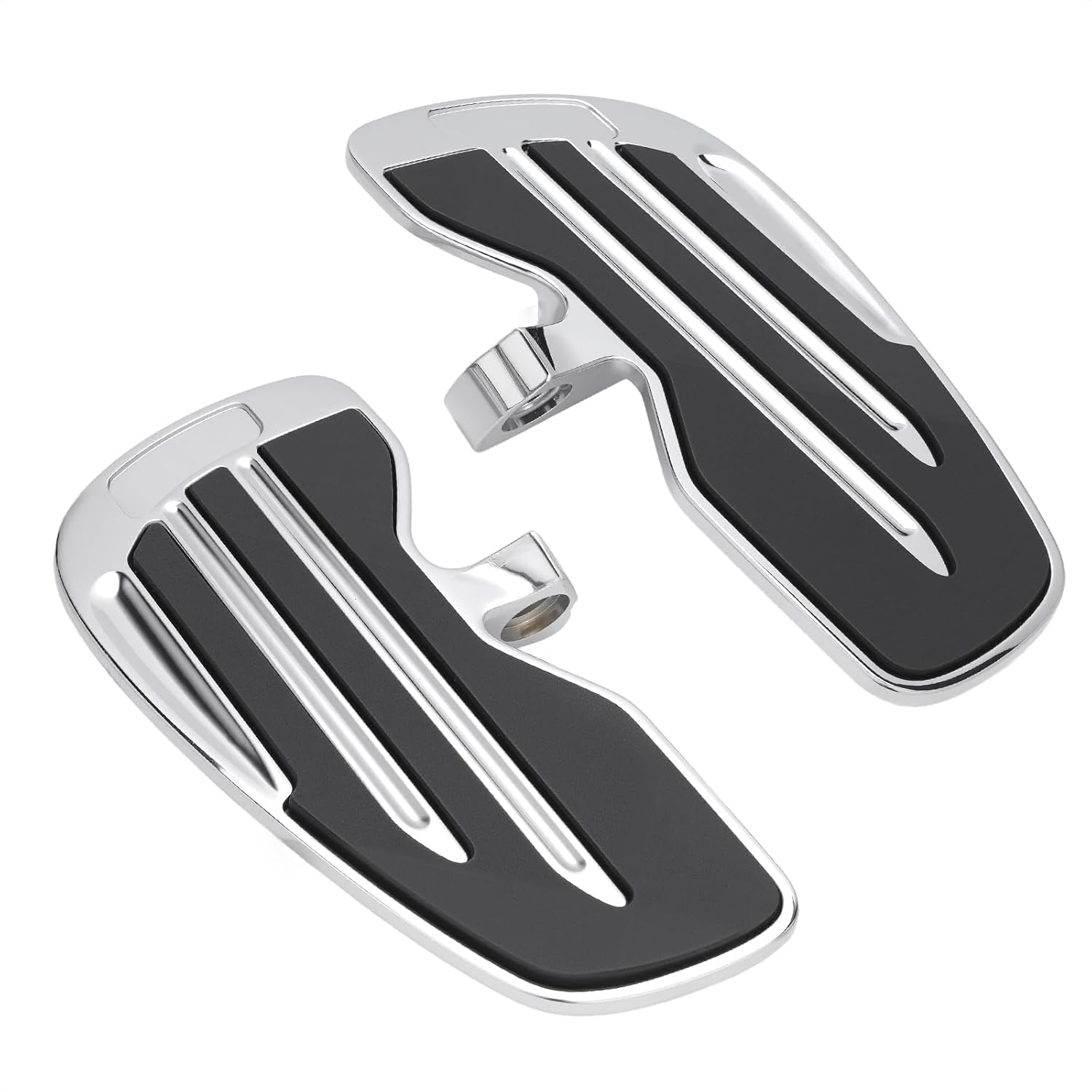 Driver Floorboards Footboards for Indian Scout Bobber Sixty 2015-2021 | Replace Part Number: 2883056-659 (Chrome)