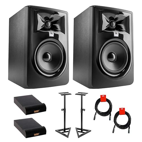 JBL 305P MkII Powered 5 quot product photo (Studio Monitors) — ScooterReviewPro review