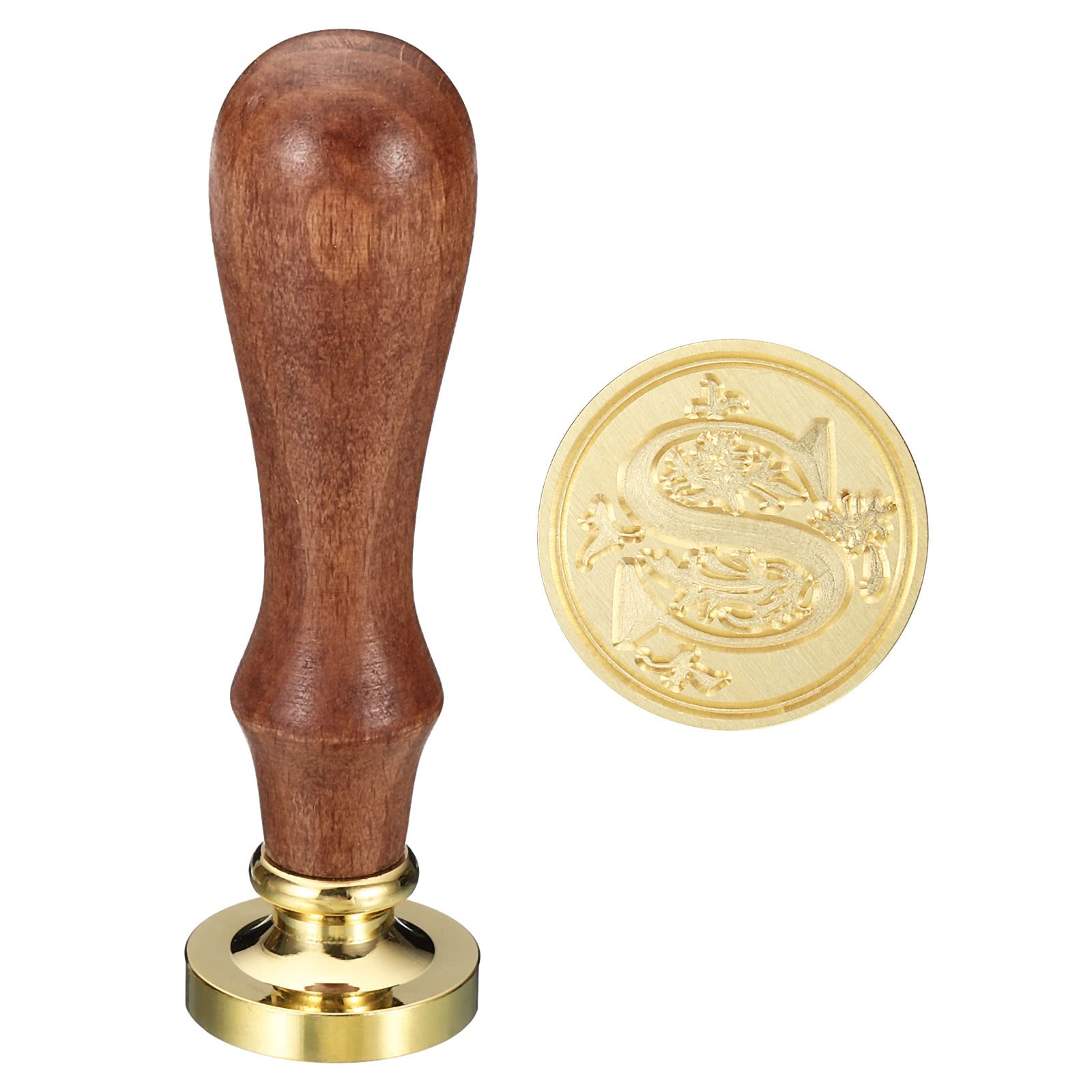 PATIKIL Alphabet S Wax Seal Stamp