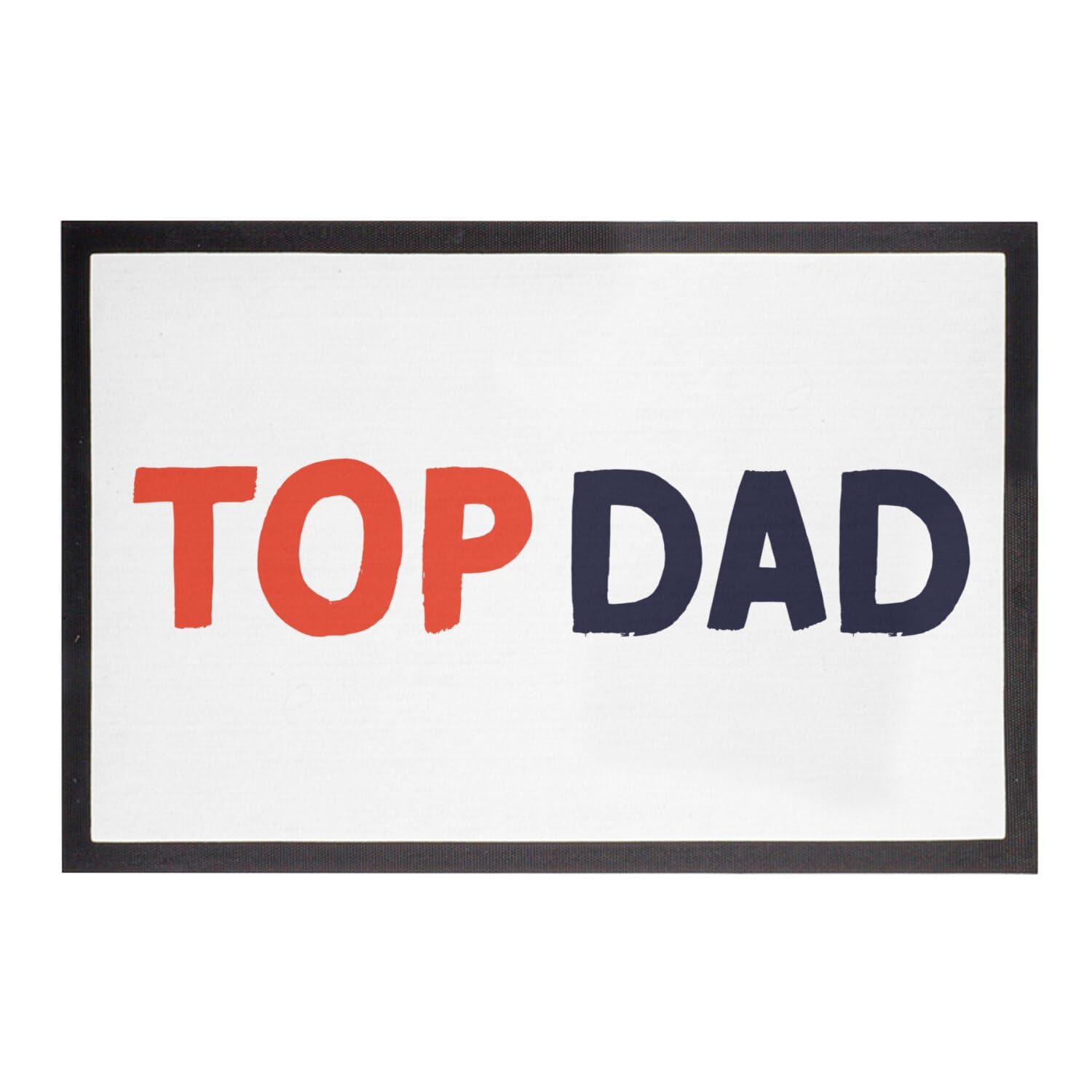Paillasson Blanc Top Dad Papa Amour Homme de 60x40cm