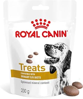 Veterinary Urinary S/O Treats | 230g | Snacks for Adult Dogs of All Breeds | in Resealable Bag | Optimized Mineral Content