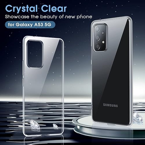 Miniatura 9 de X-level Funda para Samsung Galaxy A53 5G Ultra Delgada Slim Fit Soft TPU Guardian Series A53 5G Cubierta trasera para teléfono Funda protectora con