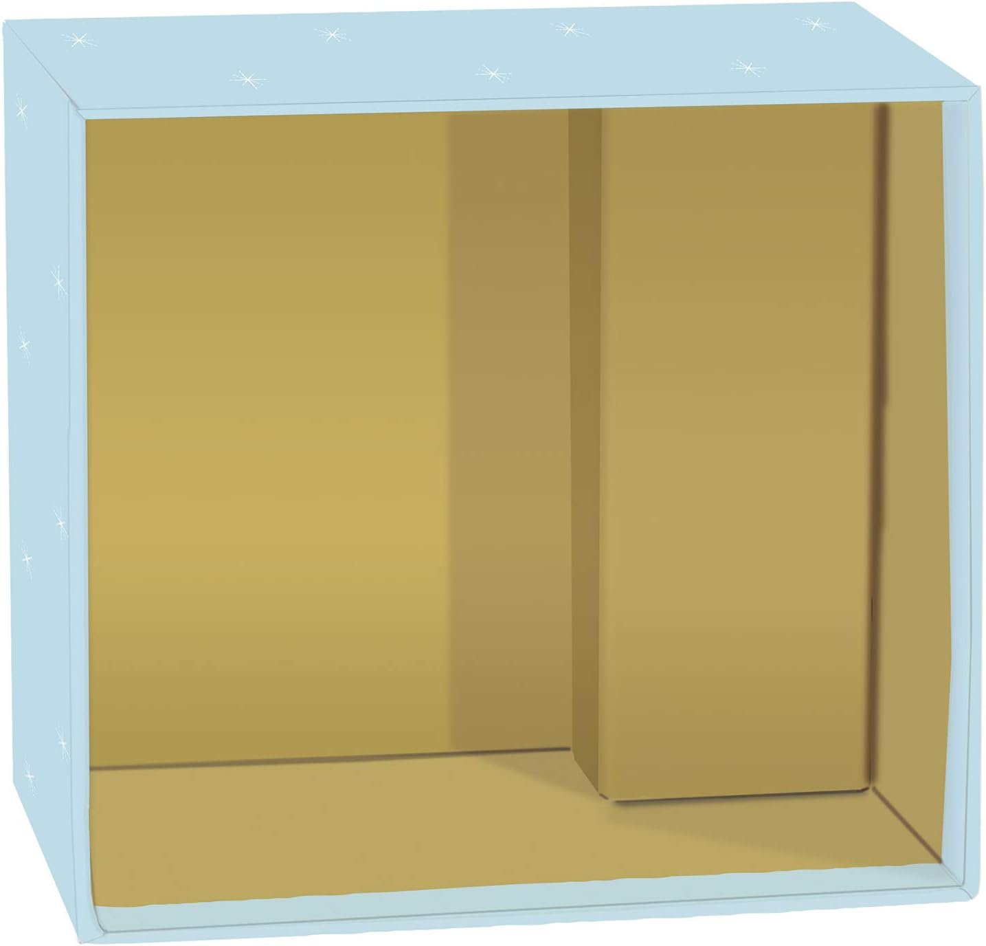 One-Day Sale: Up to 60% Off X&O Paper Goods QMB5-21683 X&O Paper Goods Light Blue Glam-Ma Glazed Porcelain Coffee Mug, 16 oz