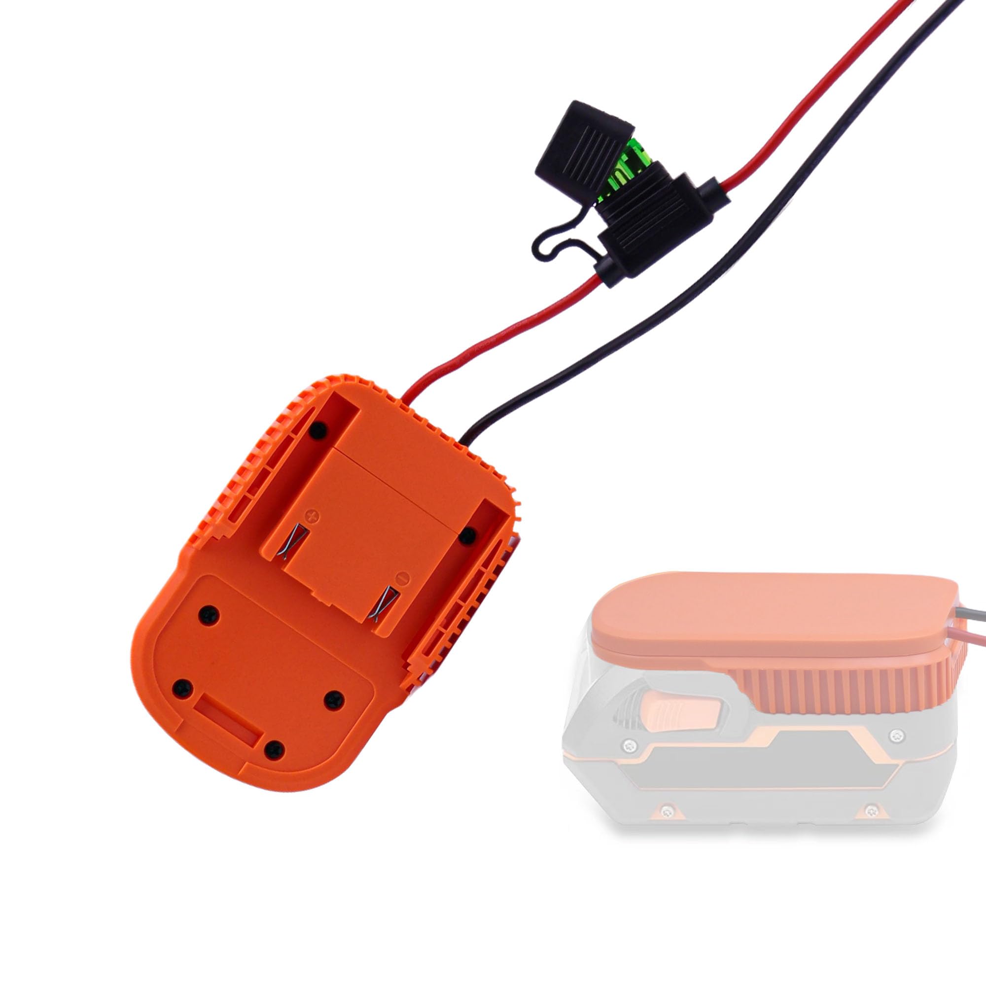 aeobdai Battery DIY Adapter for Ridgid AEG 18V Power Connector for Power Wheel Rc Car Truck e-Bike DIY Speaker Subwoofer