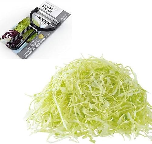 Vista 8 de JapanBargain S-3000, 1 pelador de boca ancha de patatas y calabacín de frutas japonesas, colores surtidos