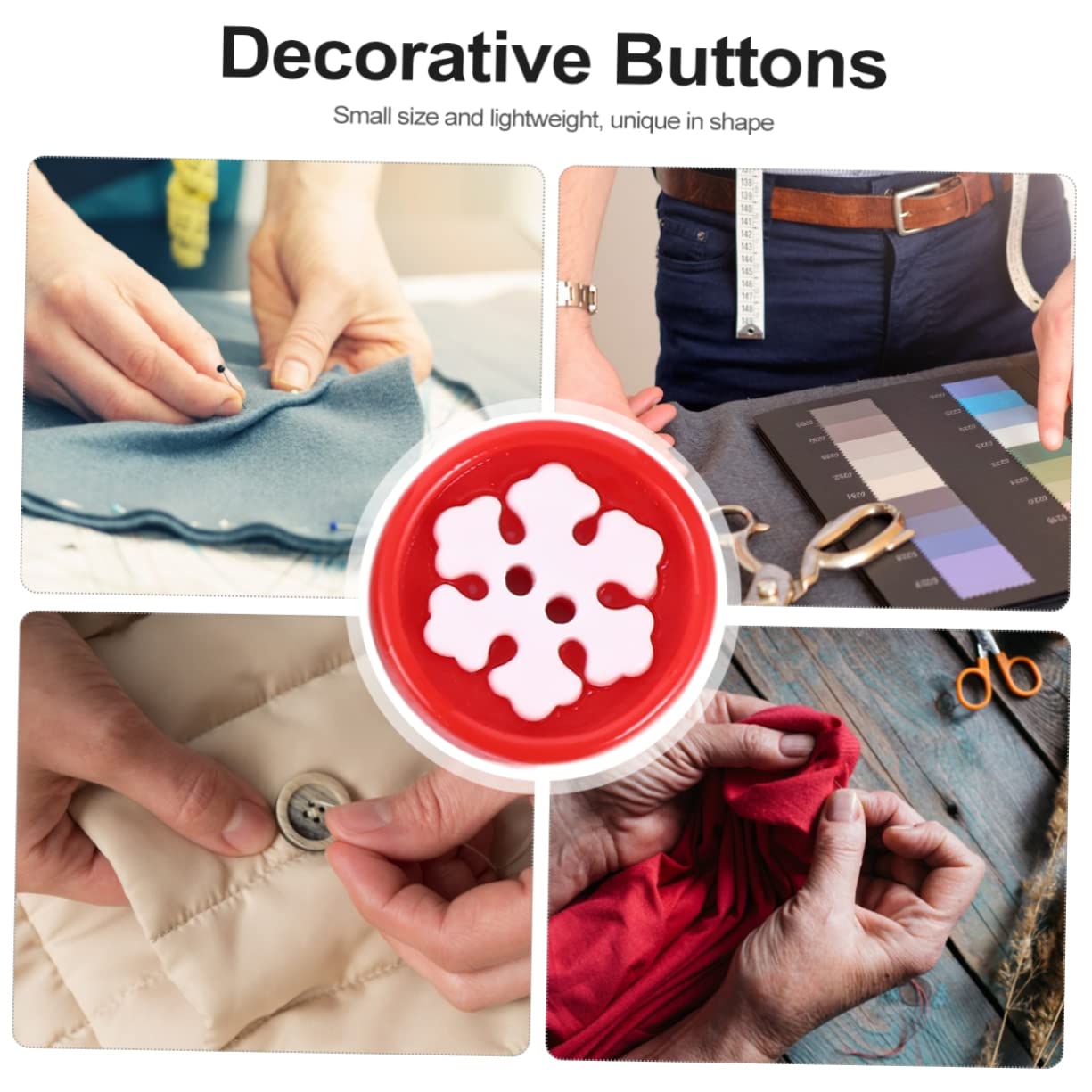 Operitacx 150pezzi Bottoni Decorativi Di Natale Resina Per Cucito Fai Da Te Bottoni Fondo Piatto Per Progetti Artigianali Per Maglioni e Cappotti
