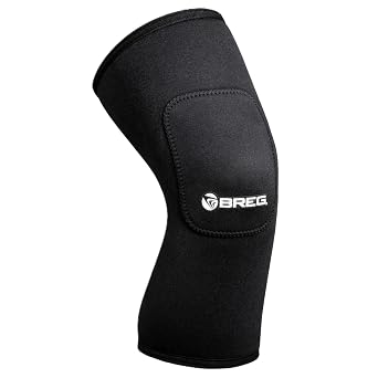 Breg Soft Knee Support with Padded Patella - Compression Stabilizer Brace