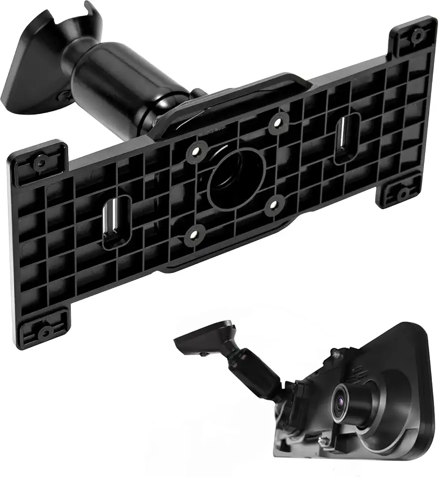 Mirror Dash Cam Mount Bracket, Rear View Back Plate Panel Kit, Universal Holder for 5.5 to 12 Inch Rearview Mirror Dash Cams
