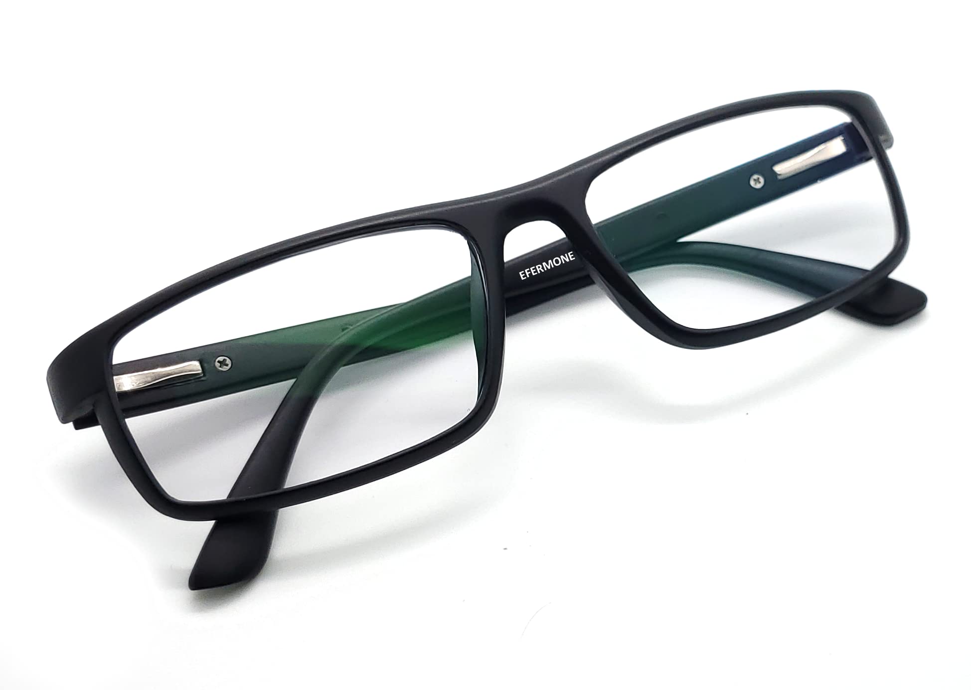 EFERMONE® Blue Cut Computer Eye Protection Glasses for eye strain relief with Advance Blue Light Blocking ability Antiglare UV Protection For Laptop, Mobile, Computer Users