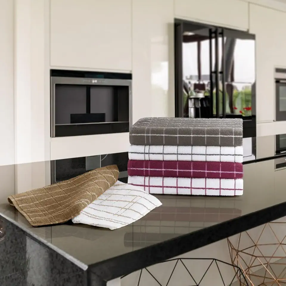 Pano de Prato Copa Atoalhado Felpudo Teka Chef Premium (Kit com 6 unidades)