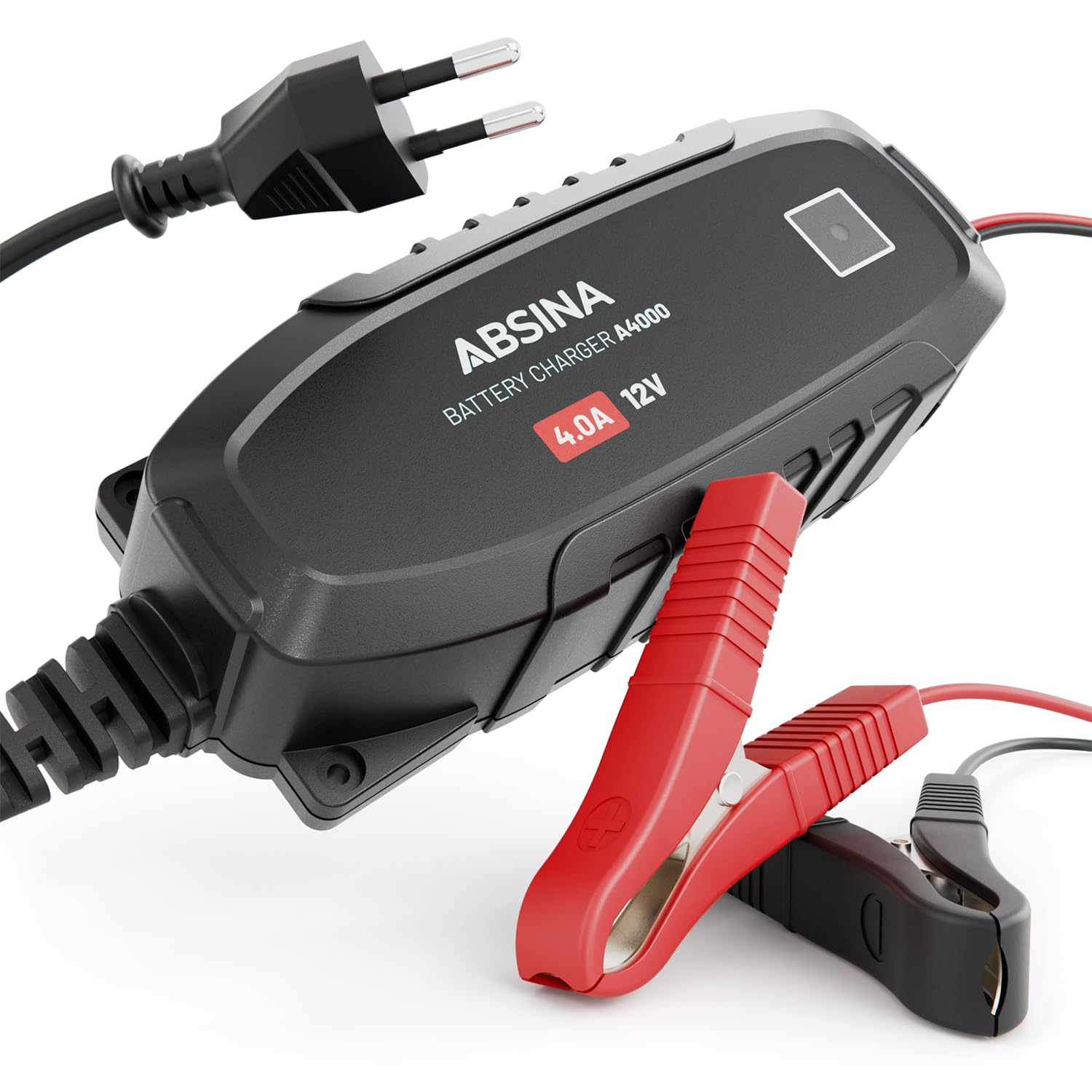 Ntellgentes Battereladegerät 12 V/ 6V 4A Vollautomatsches Battere